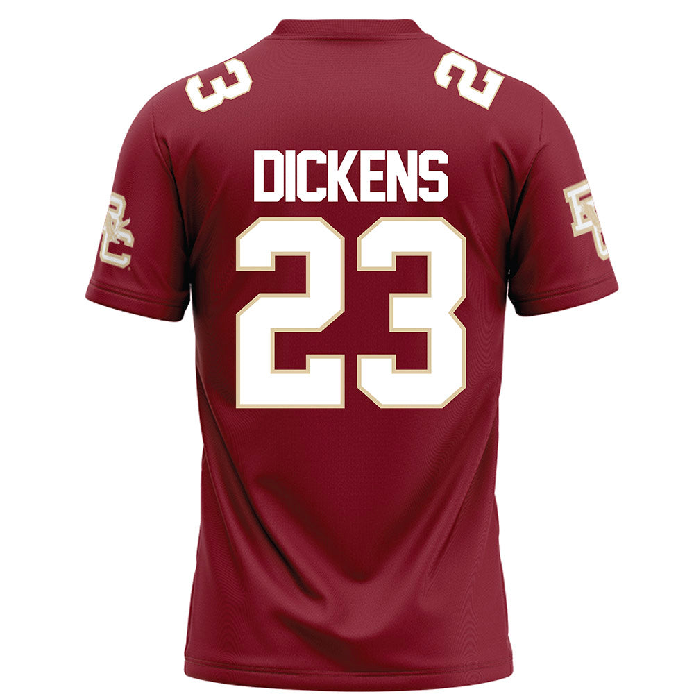 Boston College - NCAA Football : Evan Dickens - Maroon Football Jersey-1