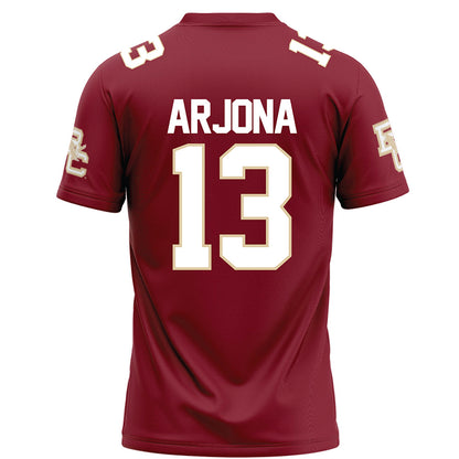 Boston College - NCAA Football : Enzo Arjona - Maroon Football Jersey-1