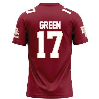 Boston College - NCAA Football : Dajon Green - Maroon Football Jersey-1