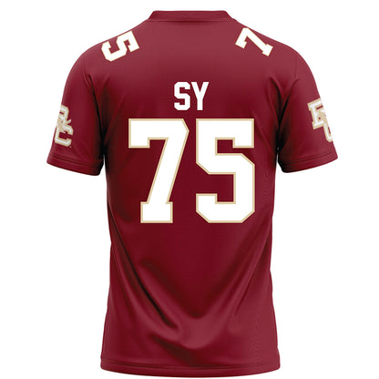 Boston College - NCAA Football : Pape Abdoulaye Sy - Maroon Football Jersey-1