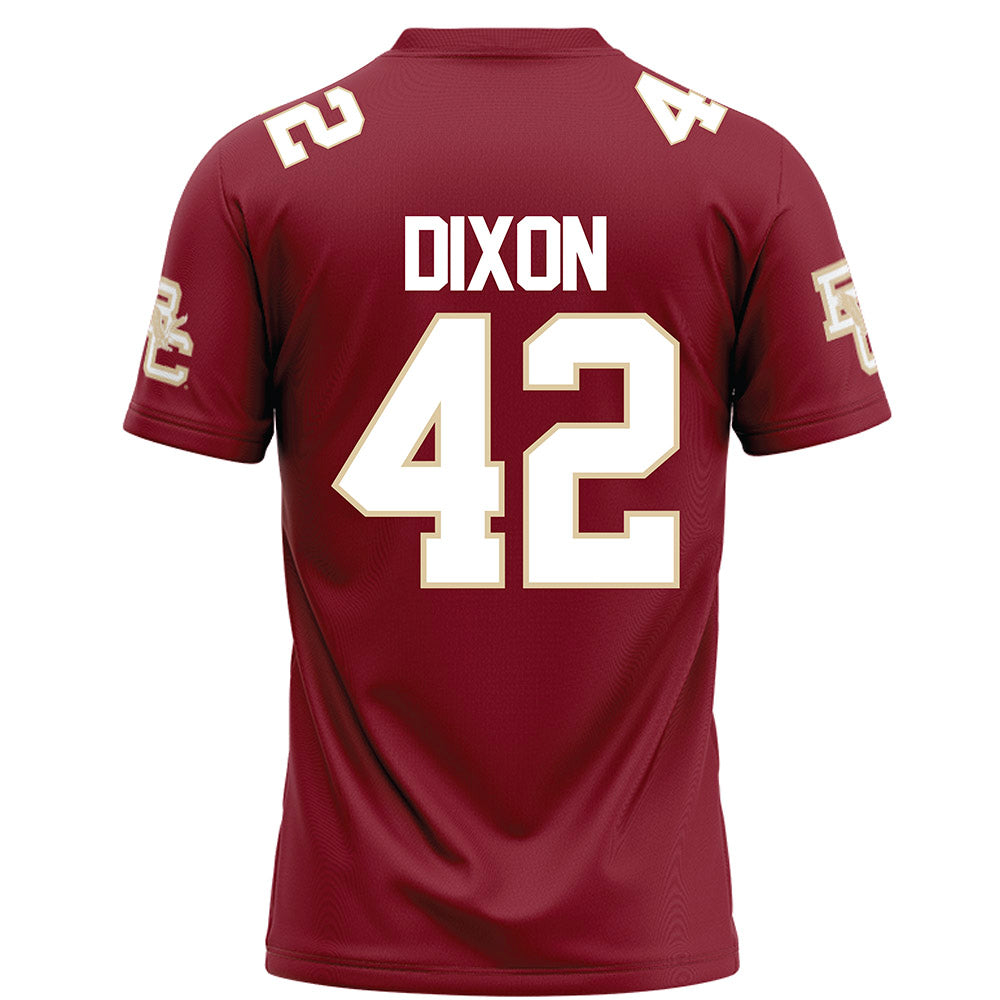 Boston College - NCAA Football : Kemori Dixon - Maroon Football Jersey-1