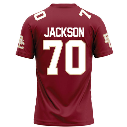 Boston College - NCAA Football : Reggie Jackson - Maroon Football Jersey-1