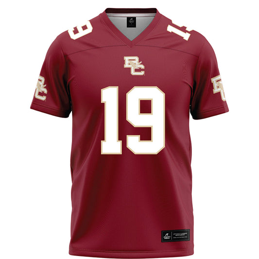 Boston College - NCAA Football : Marcelous Townsend - Maroon Football Jersey-0