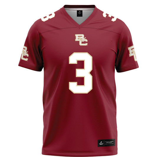 Boston College - NCAA Football : Dawson Pough - Maroon Football Jersey-0