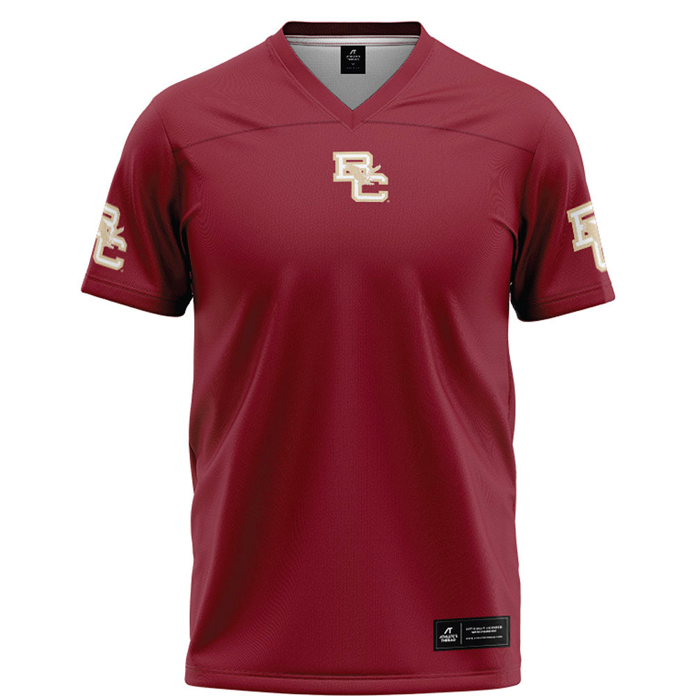 Boston College - NCAA Football : Dominic Funke - Maroon Football Jersey-0