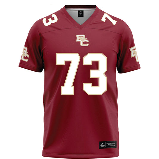 Boston College - NCAA Football : Lawrence Iyalekhue - Maroon Football Jersey-0