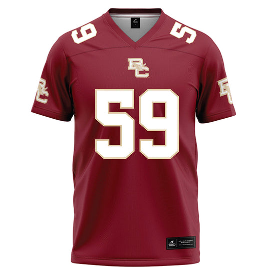 Boston College - NCAA Football : Micah Amedee - Maroon Football Jersey-0