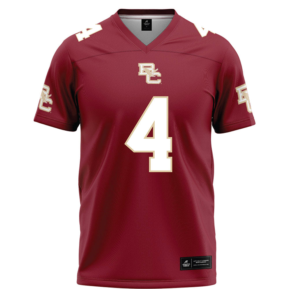 Boston College - NCAA Football : Kris Jones - Maroon Football Jersey-0