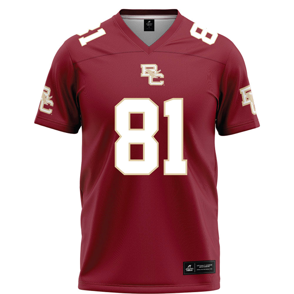 Boston College - NCAA Football : Bryce Dopson - Maroon Football Jersey-0