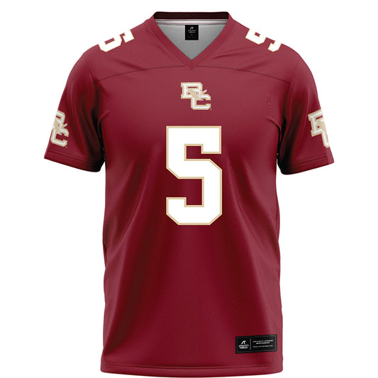 Boston College - NCAA Football : Jackson Wade - Maroon Football Jersey-0