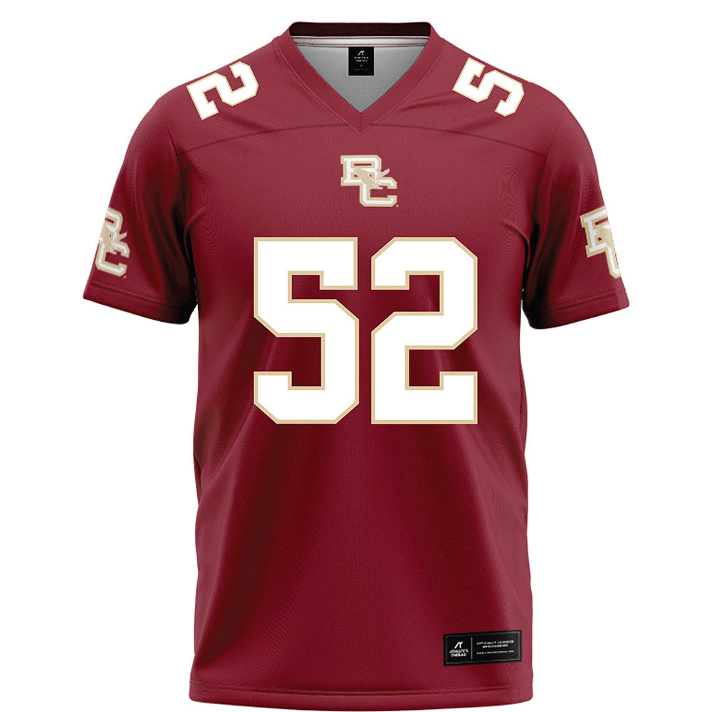 Boston College - NCAA Football : Judah Pruitt - Maroon Football Jersey-0