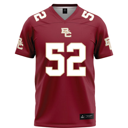 Boston College - NCAA Football : Judah Pruitt - Maroon Football Jersey-0