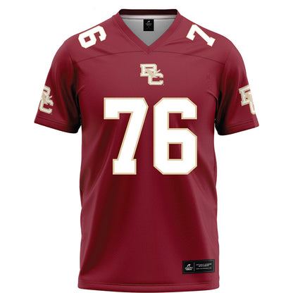 Boston College - NCAA Football : Tanner Chlupsa - Maroon Football Jersey-0