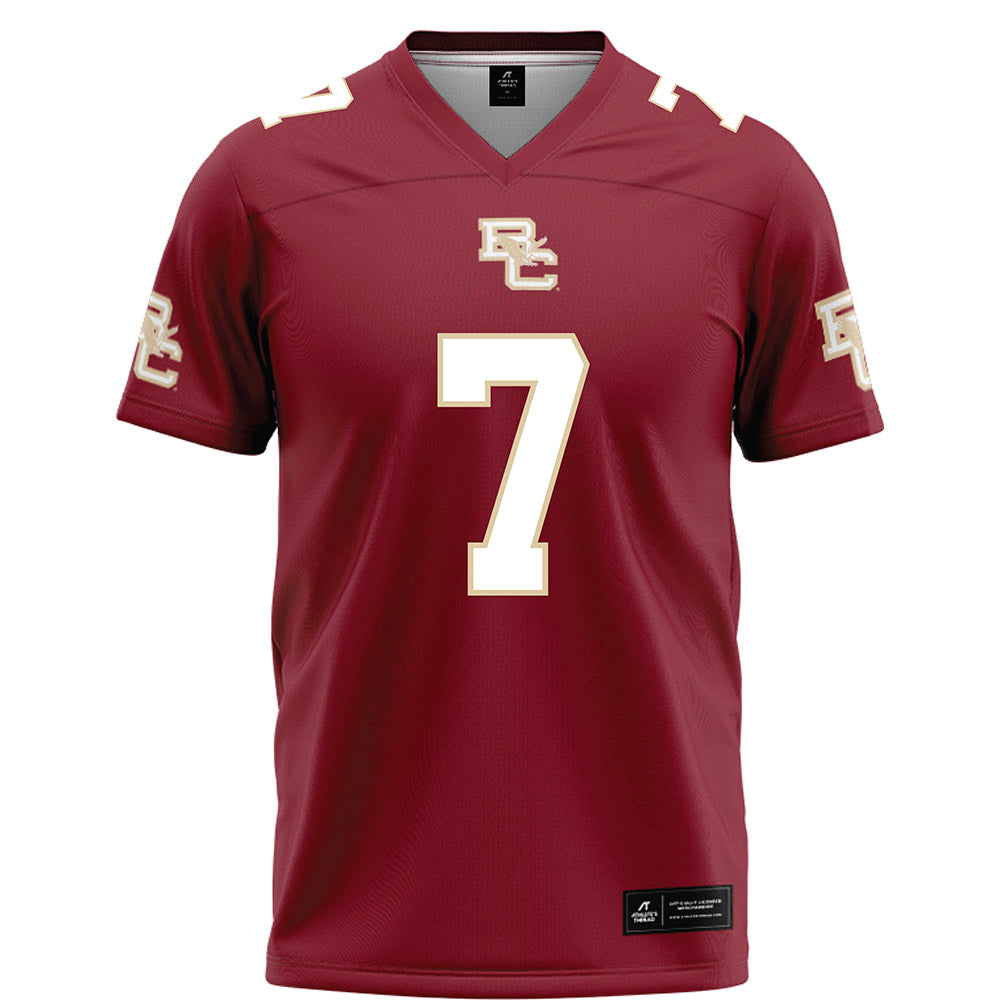 Boston College - NCAA Football : Carter Davis - Maroon Football Jersey-0