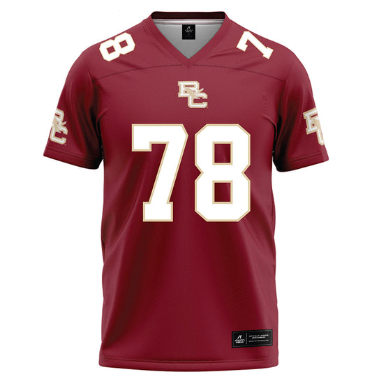 Boston College - NCAA Football : Souleye Diawara - Maroon Football Jersey-0