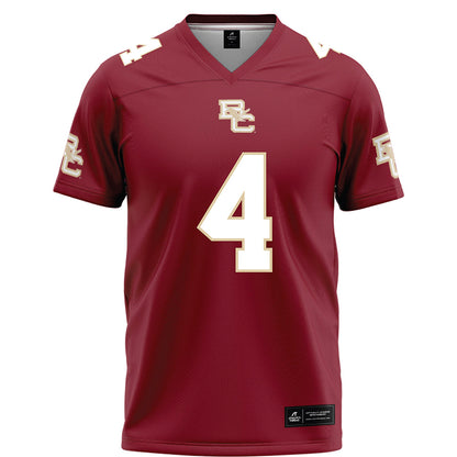 Boston College - NCAA Football : Kris Jones - Maroon Football Jersey-0
