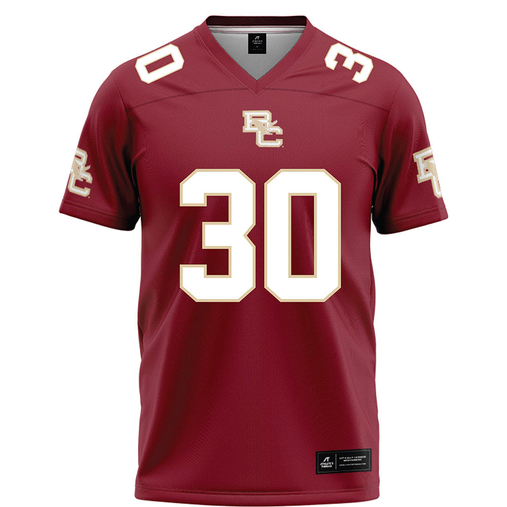 Boston College - NCAA Football : Xavier Myers - Maroon Football Jersey-0