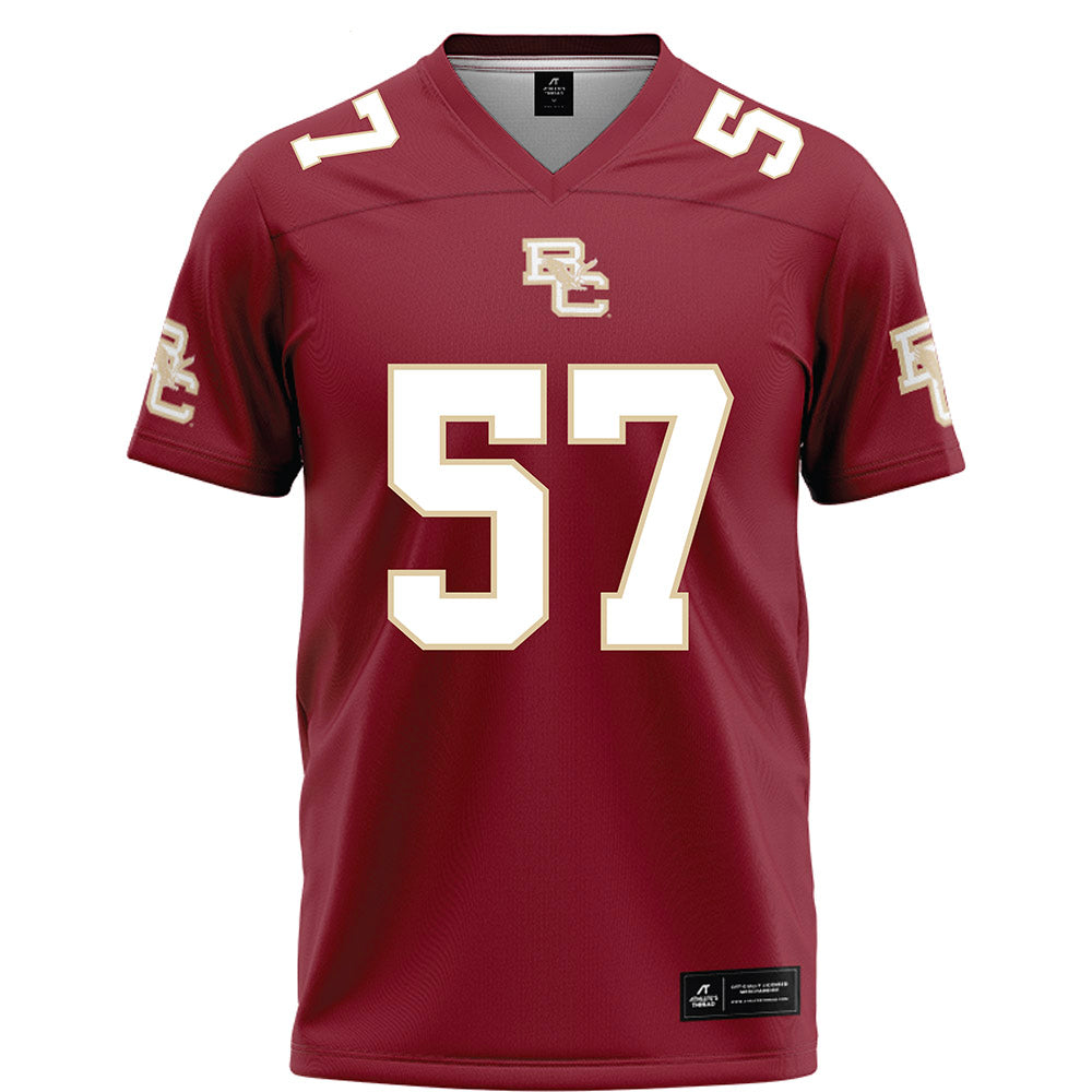 Boston College - NCAA Football : Denzil Williams Jr. - Maroon Football Jersey-0