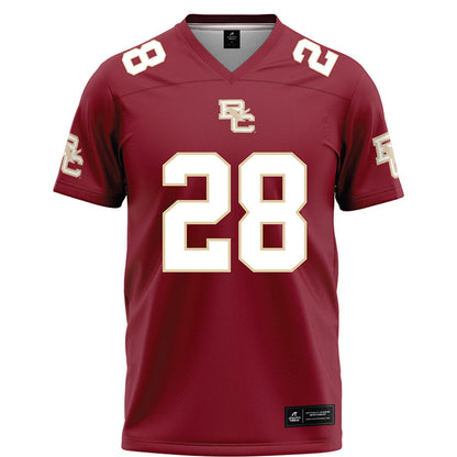 Boston College - NCAA Football : Zacari Thomas - Maroon Football Jersey-0