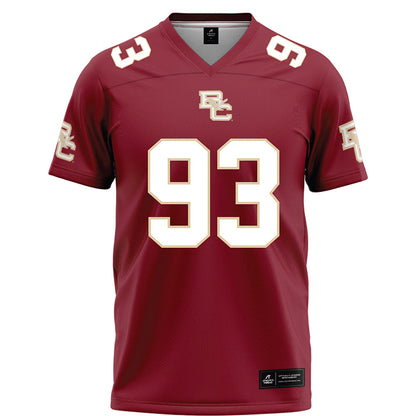 Boston College - NCAA Football : Gavin Neil - Maroon Football Jersey-0