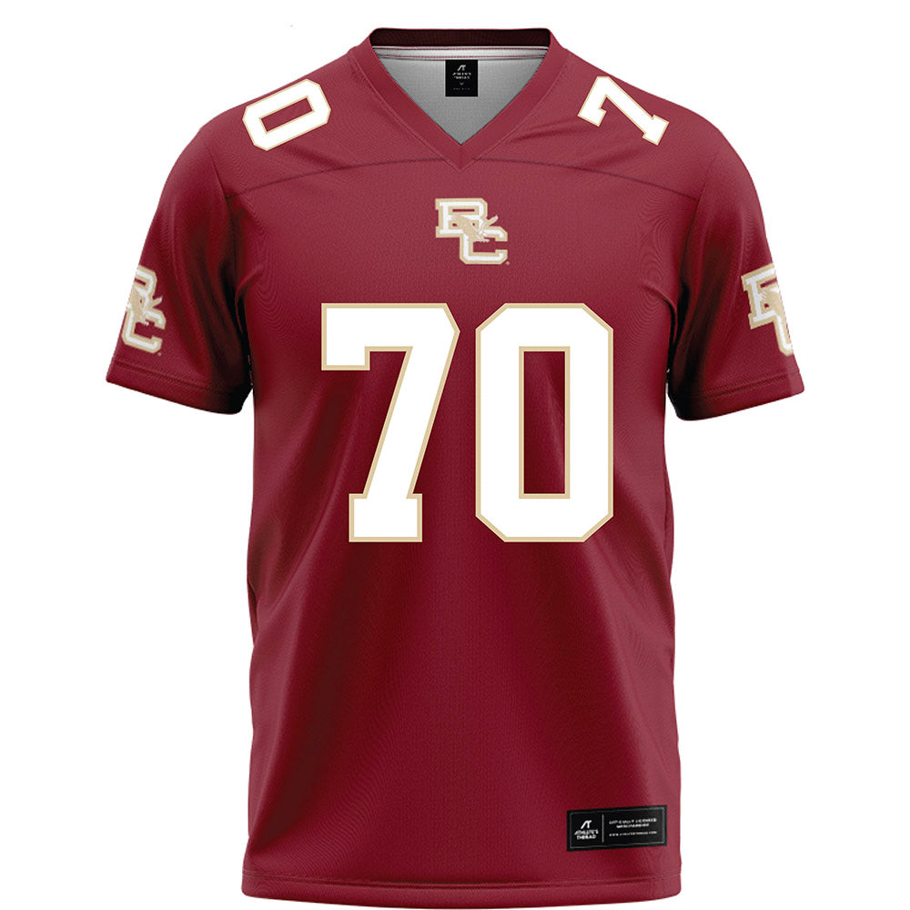 Boston College - NCAA Football : Reggie Jackson - Maroon Football Jersey-0