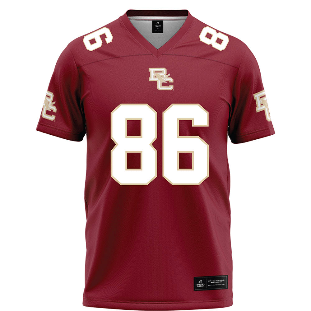 Boston College - NCAA Football : Danny Edgehille - Maroon Football Jersey-0
