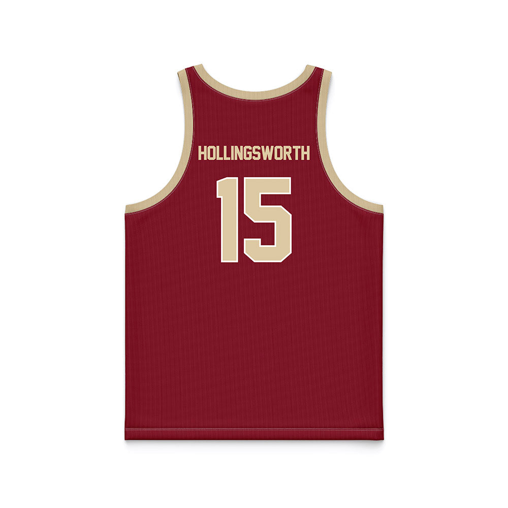 Boston College - NCAA Women's Basketball : Megan Hollingsworth - Maroon Basketball Jersey-1