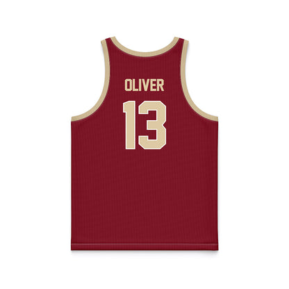Boston College - NCAA Women's Basketball : Grace Oliver - Maroon Basketball Jersey-1