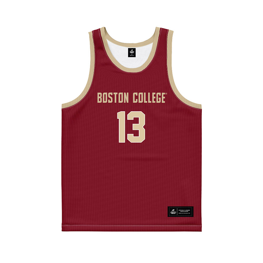 Boston College - NCAA Women's Basketball : Grace Oliver - Maroon Basketball Jersey-0
