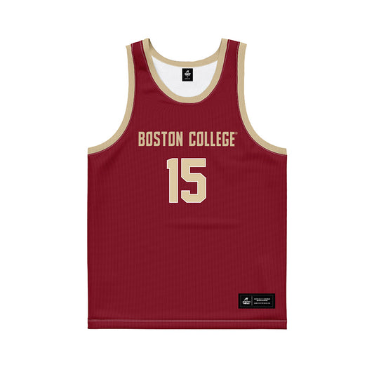 Boston College - NCAA Women's Basketball : Megan Hollingsworth - Maroon Basketball Jersey-0