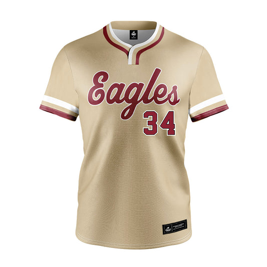 Boston College - NCAA Baseball : Luke D'Ancona - Gold Jersey-0