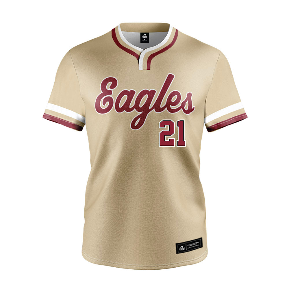Boston College - NCAA Baseball : Champ Davis - Gold Jersey-0