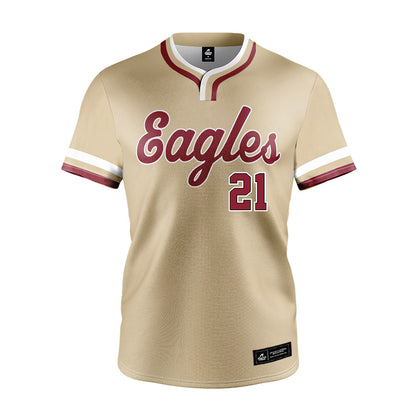 Boston College - NCAA Baseball : Champ Davis - Gold Jersey-0