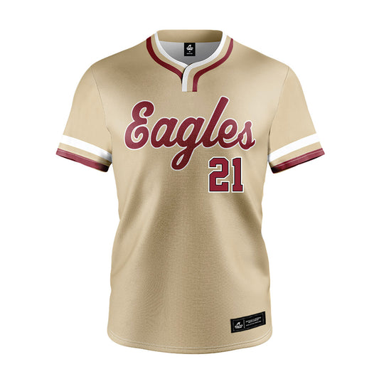 Boston College - NCAA Baseball : Champ Davis - Gold Jersey-0