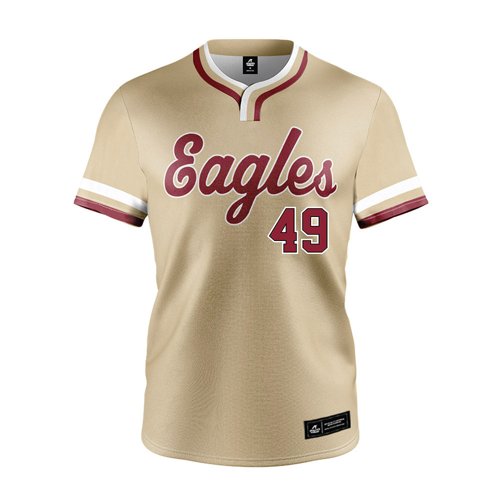 Boston College - NCAA Baseball : Brayden Ryan - Gold Jersey-0