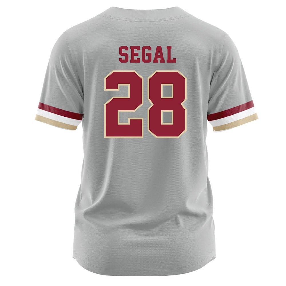 Boston College - NCAA Softball : Makenna Segal - Grey Jersey-1