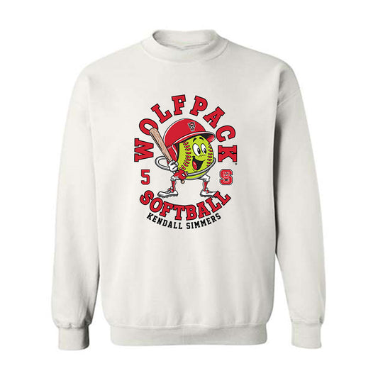 NC State - NCAA Softball : Kendall Simmers - Fashion Shersey Crewneck Sweatshirt