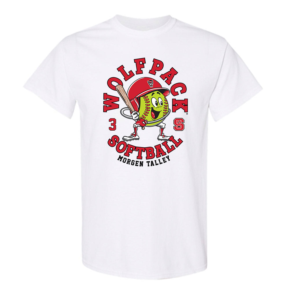 NC State - NCAA Softball : Morgen Talley - Fashion Shersey T-Shirt-0