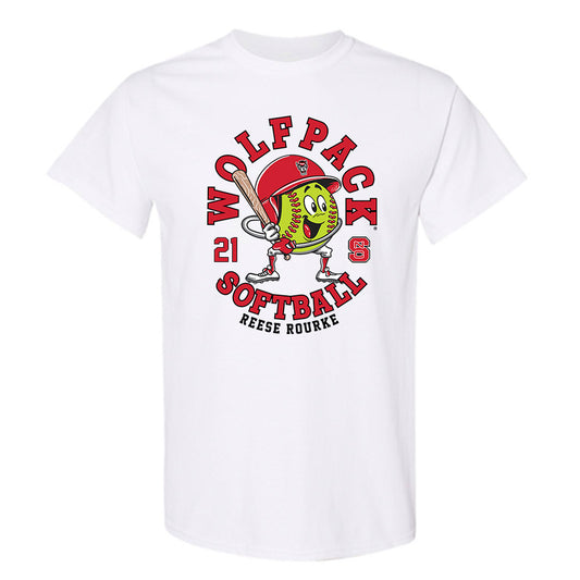 NC State - NCAA Softball : Reese Rourke - Fashion Shersey T-Shirt-0