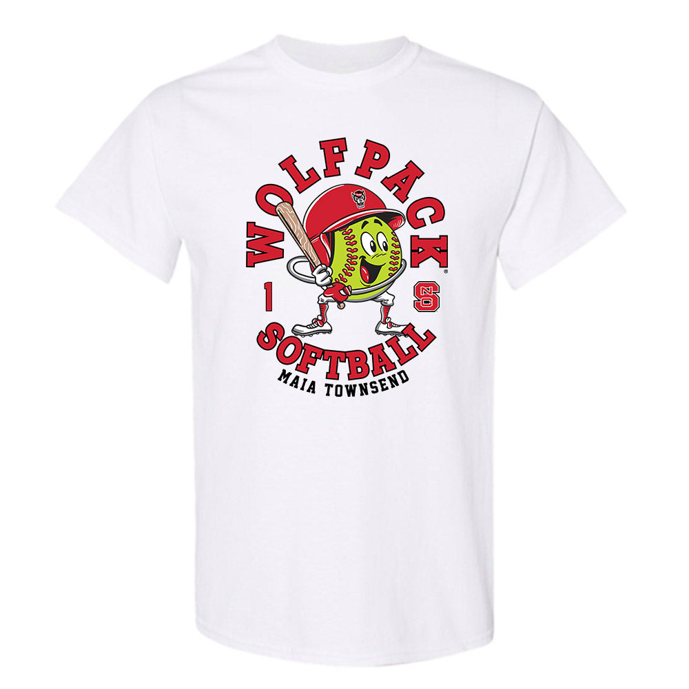 NC State - NCAA Softball : Maia Townsend - Fashion Shersey T-Shirt-0