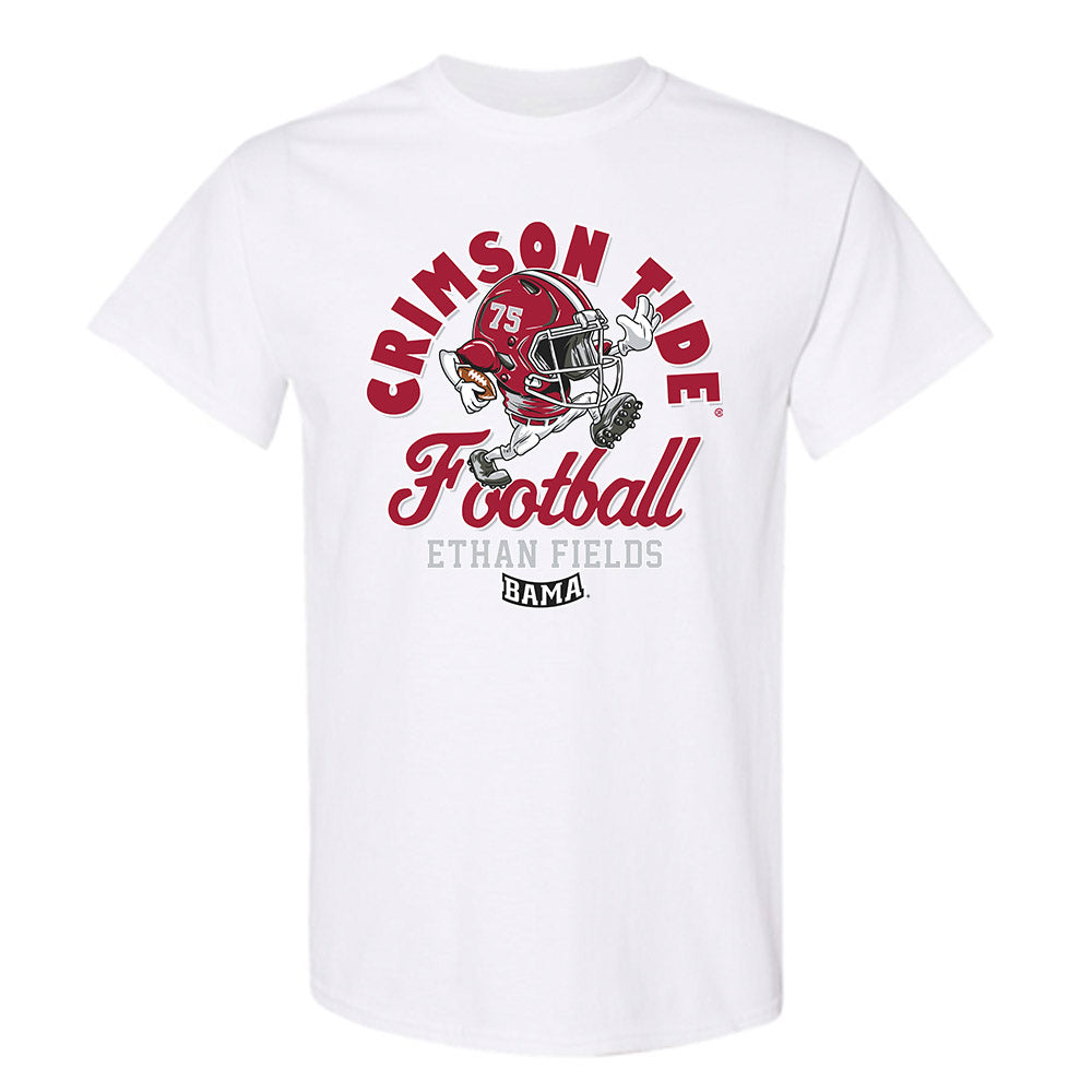 Alabama - NCAA Football : Ethan Fields - T-Shirt-0