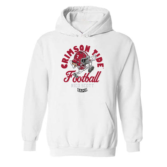 Alabama - NCAA Football : Rico Scott - Hooded Sweatshirt-0