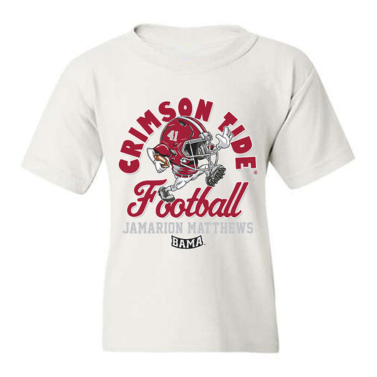 Alabama - NCAA Football : Jamarion Matthews - Youth T-Shirt-0