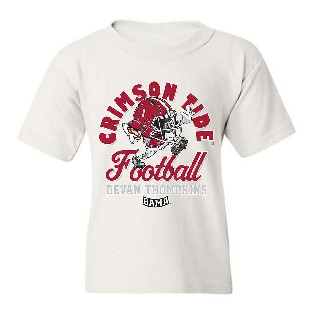 Alabama - NCAA Football : Devan Thompkins - Youth T-Shirt-0