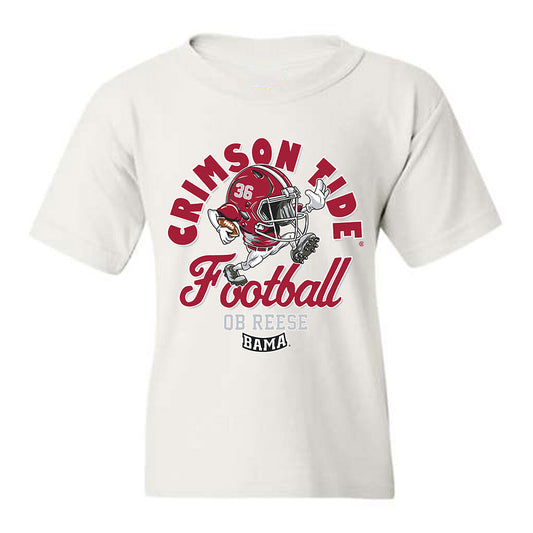 Alabama - NCAA Football : QB Reese - Youth T-Shirt