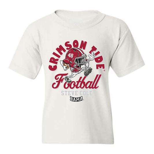 Alabama - Football Alumni : Steve Cole - Youth T-Shirt