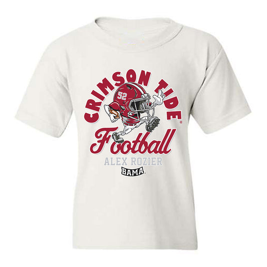 Alabama - NCAA Football : Alex Rozier - Youth T-Shirt-0