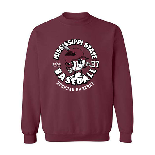 Mississippi State - NCAA Baseball : Brendan Sweeney - Fashion Shersey Crewneck Sweatshirt-0