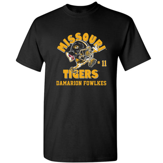 Missouri - NCAA Football : DaMarion Fowlkes - Fashion Shersey T-Shirt-0