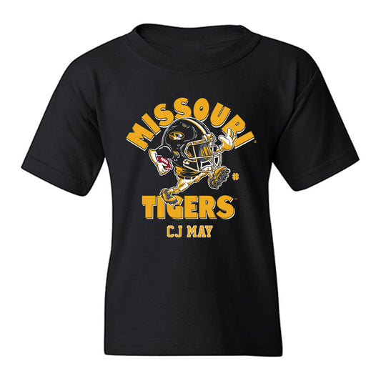 Missouri - NCAA Football : CJ May - Fashion Shersey Youth T-Shirt-0